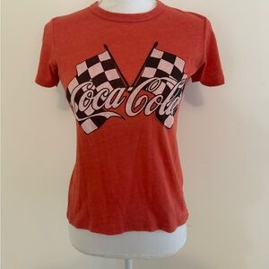 Junk Food vintage style licensed Coca-Cola Red Graphic T-ShirtNEW NWT XS